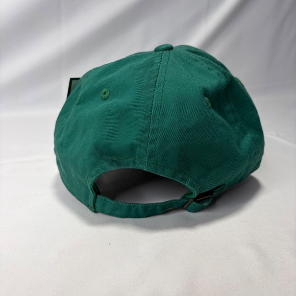 NWT Masters Golf Tournament Green Embroidered Logo Baseball Cap Adjustable - Picture 4 of 8